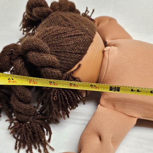 CPK Cabbage Patch Kids African American Brown Eyes Braids 2004 2005 Doll Signed - Picture 9 of 16